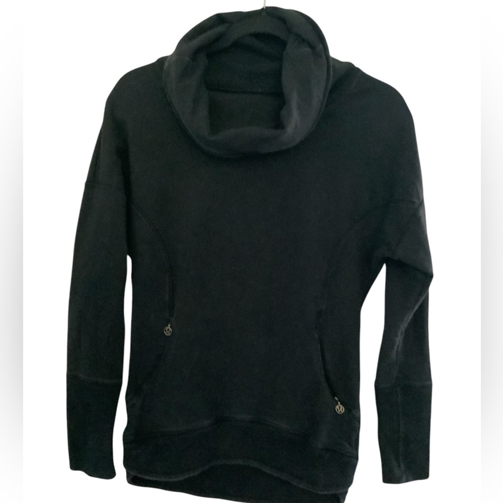 Lululemon Run Black Rest Day Pullover Sweatshirt 6